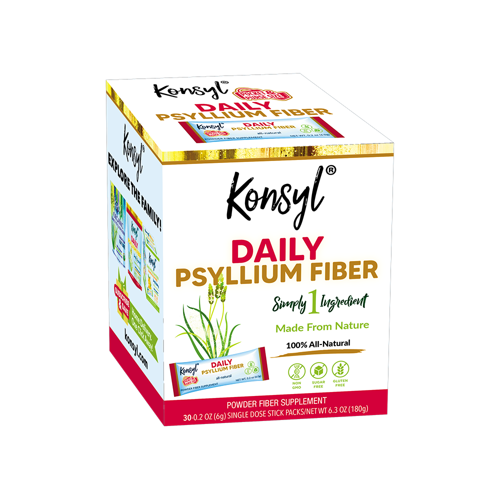 Konsyl Daily Psyllium Fiber Stick Packs
