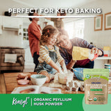 For Baking - Organic Konsyl Psyllium Fiber