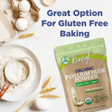 For Baking - Organic Konsyl Psyllium Fiber
