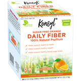 Konsyl Orange Sugar Free Daily Fiber Stick Packs